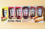 【No.16】【ハインツ日本 ハインツ ピクニックパック 6本 1798円】個性豊かなソース5種類のセット。アウトドアにも◎