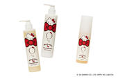 <HELLO KITTY>モイストシャンプー 250mL【ObyF】 3,080円(税込)/<HELLO KITTY>リペアトリートメント 250g【ObyF】 3,630円(税込)/<HELLO KITTY>リッチオイル 80mL【ObyF】 3,410円(税込)