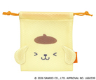 【サンリオキャラクターズ メッシュ巾着コレクション（全6種）】ポムポムプリン