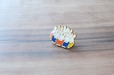 【誕生70周年記念 ミッフィー展/ミッフィー ピンズ ¥880】ミッフィー展の余韻を感じられるかわいいデザインでした