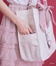ミニー/ジャガードリボントートバッグ ¥8,900