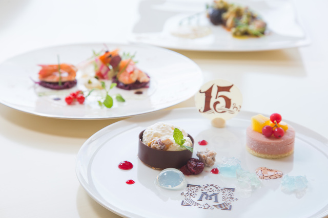 ベッラヴィスタ・ラウンジ  “東京ディズニーシー・ホテルミラコスタ 15th アニバーサリー” ランチコース
