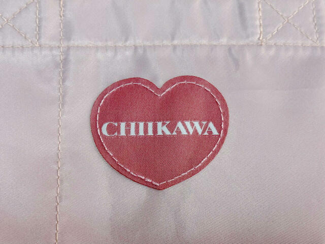 「CHIIKAWA」のハートワッペンがキュート！