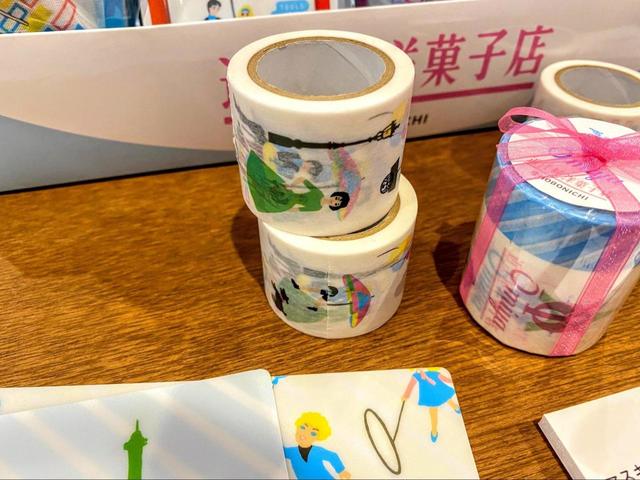 【ほぼ日手帳 近江屋洋菓子店】太めのテープです