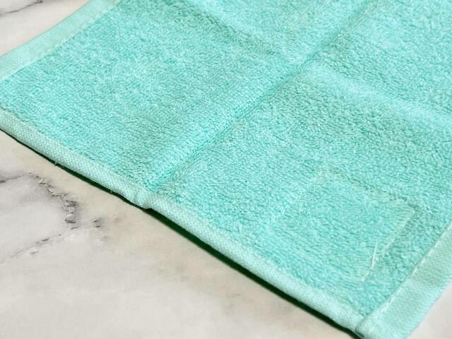 【100円ショップ×うる星やつら】裏面は一般的なタオル生地です