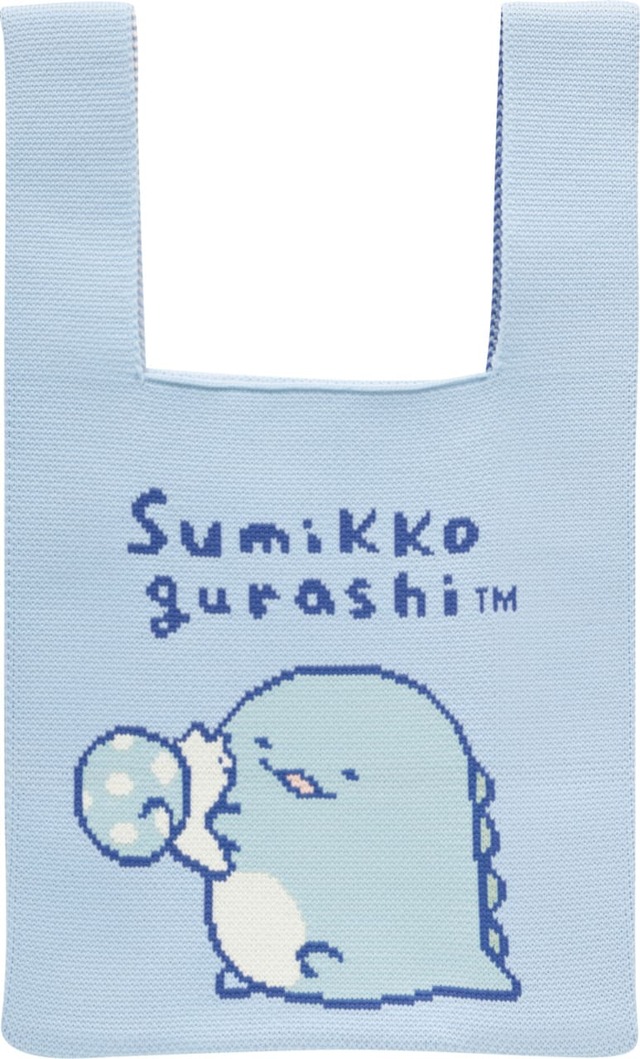 【サンエックス新商品】「ニットバッグ」2,200円／とかげ