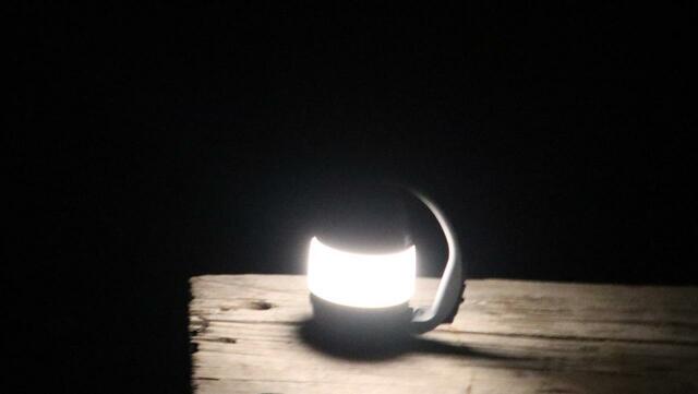 【ワークマン ヴァリアブル ランタンライト】真っ暗な夜に優しいランタンの灯り