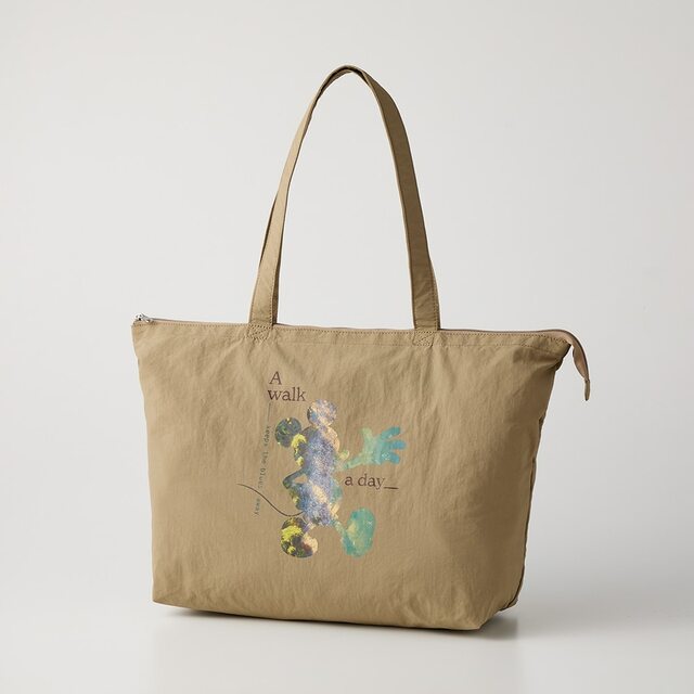 旅行にも便利なファスナー付きポケッタブルエコバッグ（選べるキャラクター）｜￥ 2,990 （税込）