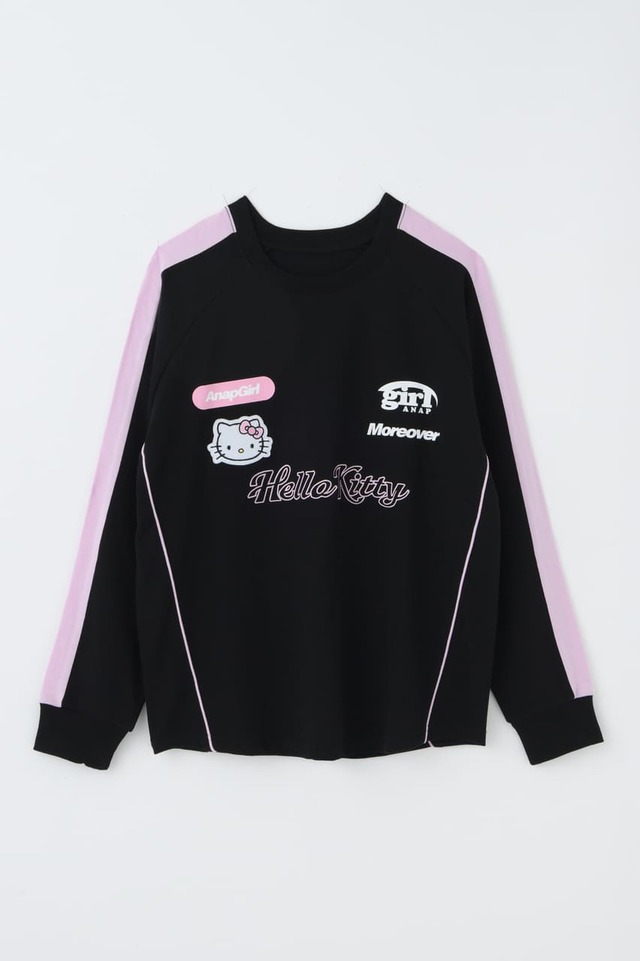 【SHIBUYA109×HELLO KITTY SPECIAL COLLABORATION】ANAP（B1階） HELLO KITTY×ANAPGiRLゲームシャツミニ裏毛 全1種 ¥4,180