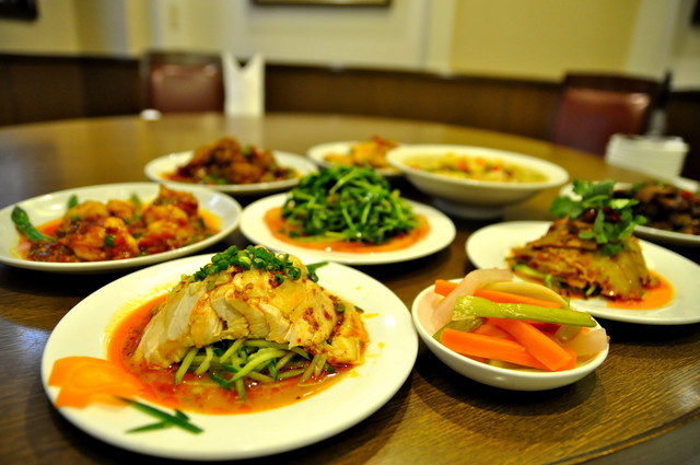 京華樓「激辛コース」／コース勢ぞろい