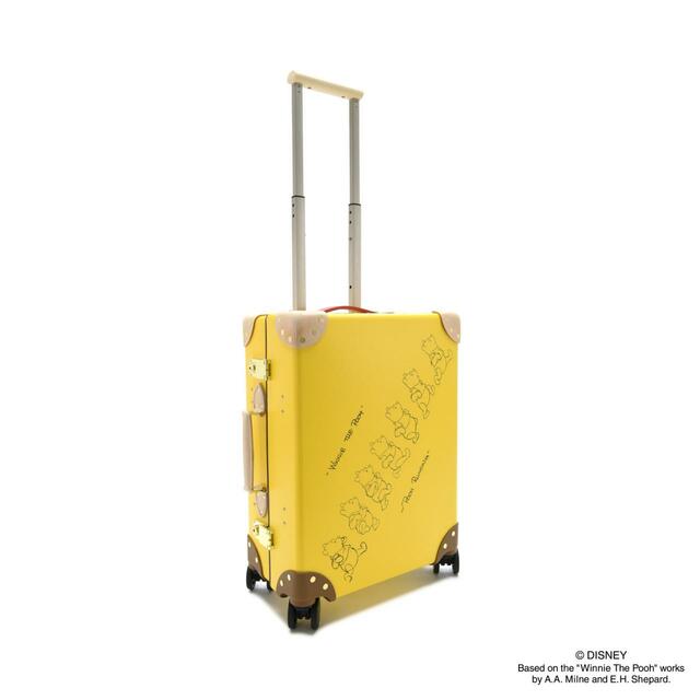 キャリーオン 4ホイール|346,500円(税込)|サイズ:W42×H56×D21cm|グローブ・トロッター 「くまのプーさん(Winnie the Pooh)」コレクション