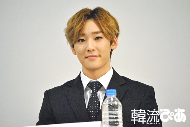 ケビン(U-KISS)の目線！/  『ON AIR～夜間飛行～』記者会見