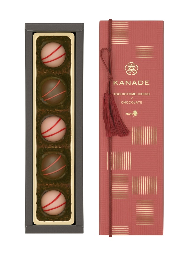 「メリーチョコレート　奏　とちおとめ苺トリュフ」＜1,000 円（税込 1,080 円）＞【2024年イトーヨーカドーのバレンタイン】