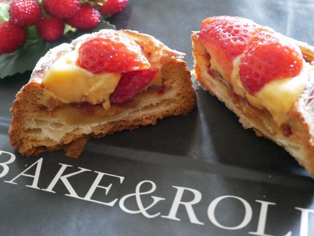 いちごのデニッシュ