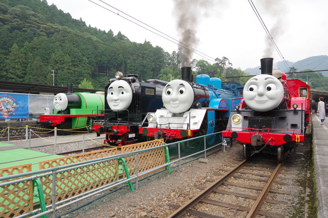 きかんしゃトーマスフェア「千頭駅構内」会場｜大井川鐵道「Day Out With Thomas 2018」