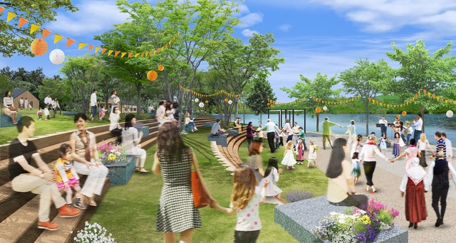 metsa village_季節毎のイベントや地域と連携したイベントなどが開催されるパブリックスペース「Nordic Square」