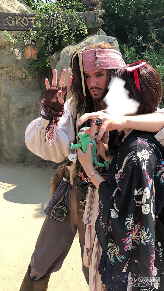 自分の顔の良さを自覚しているキャプテンジャック・スパロウ