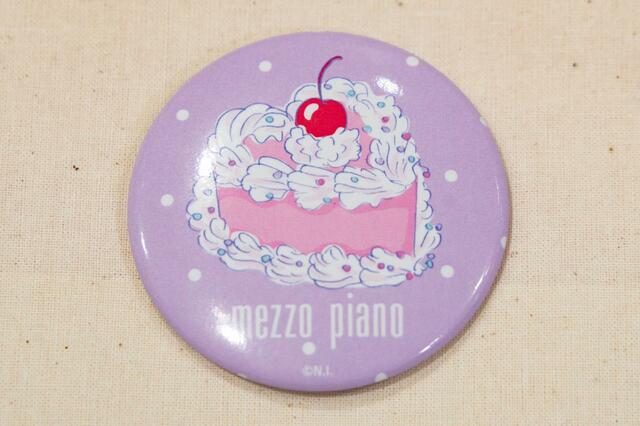 缶バッジ（ランダム5種） 660円｜mezzo piano 35th Anniversary Cafe