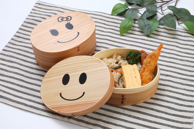 みよし漆器本舗「お弁当箱 まげワッパくん」3,000円（税込）