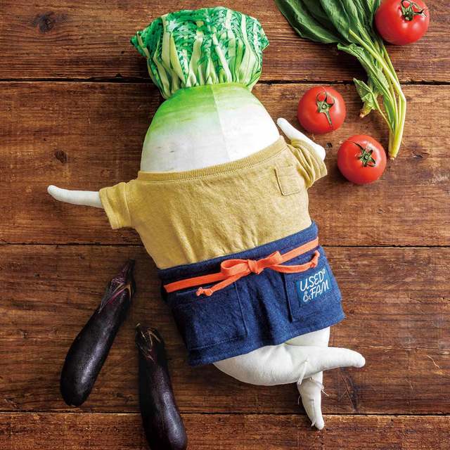 YOU+MORE! × USEDo　八百屋スタイル　セクシー大根クッション