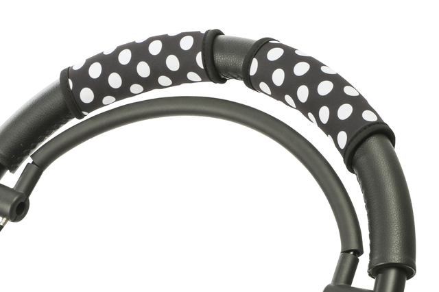 チューピー ベビーカー・ハンドルカバー・シングル/ポルカドット