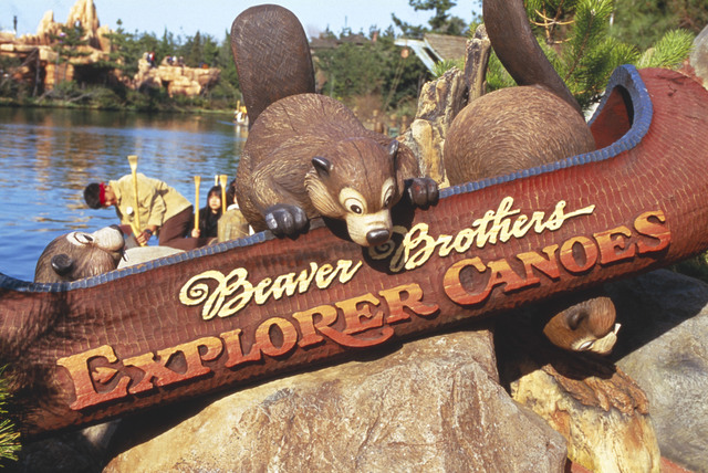 ビーバーブラザーズのカヌー探検