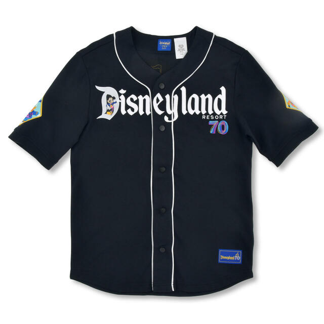 ミッキー、ドナルド、グーフィー 半袖シャツ ベースボールシャツ DISNEYLAND RESORT 70TH CELEBRATION 7,000円