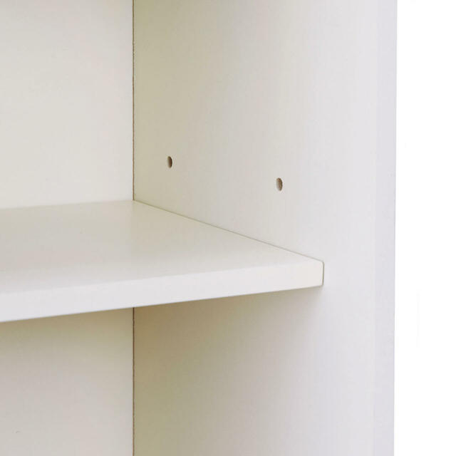 【ベルメゾン】羽目板風薄型トイレ収納ラック