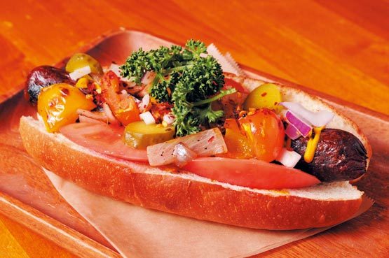 BEKERY 燈 LAMP　ホットドッグ ベジタブル 650円