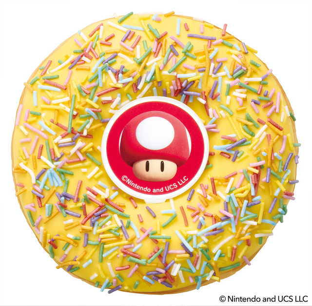 『​ハテナブロック ボックス (1個)』のデザイン【スーパーマリオ×クリスピー・クリーム・ドーナツ】