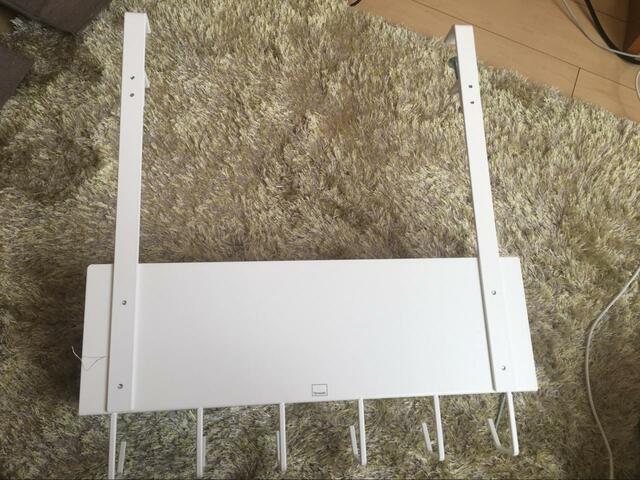 【山崎実業(Yamazaki) デスク下 ケーブル ＆ ルーター収納 ラック】あっという間に完成！