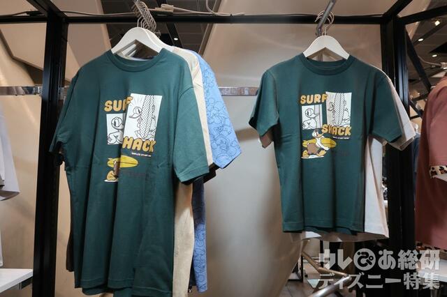 DisneyTシャツ(大人用)980円/Disneyドライ半袖Tシャツジュニア(キッズ用)780円