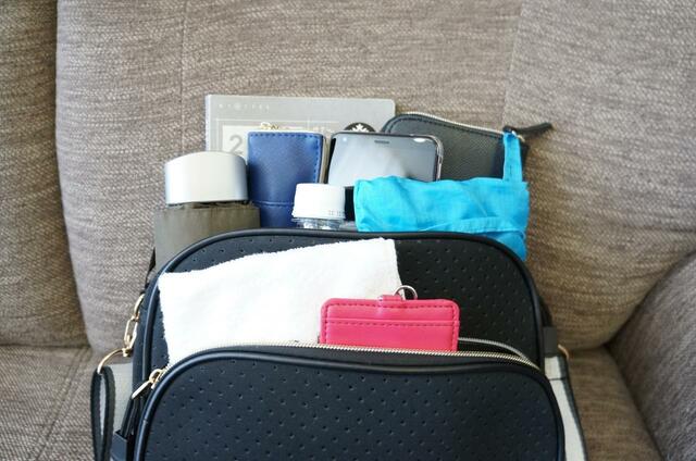 【URBAN RESEARCH Sonny Label 軽量ショルダーバッグ】これすべて入ります!