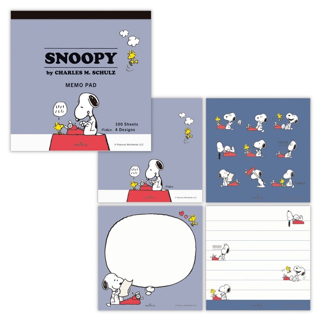 【PEANUTS】メモパッド(TYPE)¥572