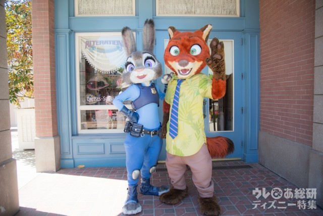 香港ディズニー】ズートピア、ダッフィー&ジェラトーニ、スター