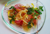 生湯葉のカルパッチョ1,026円