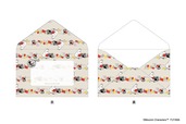 【ムーミン／ムーミン限定アートグッズ】「クリアファイル付きレターセット」商品サイズ：［封筒］W148×H98ｍｍ