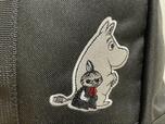 【MOOMIN 撥水 MULTI BIG TOTE BAG BOOK】高級感のある刺繍