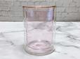 【Francfranc】ストレート ダブルウォールグラス ピンク／税込1000円