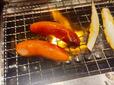 【焼肉ライク 朝焼肉セット】ウインナーくん、ナイスアシスト