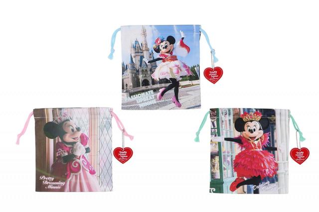 きんちゃくセット 2,200円｜縦約17×横約16cm、3枚セット