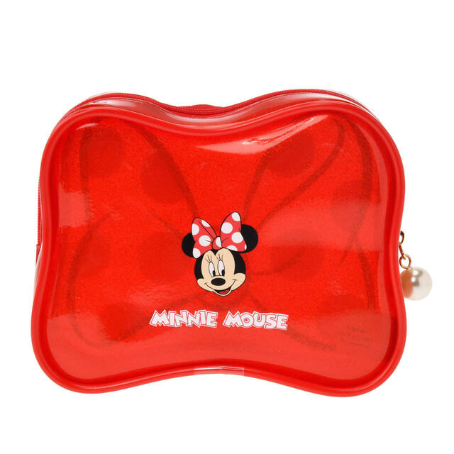 ミニー ポーチ リボン MINNIE’S DOT RIBBON 2,400円