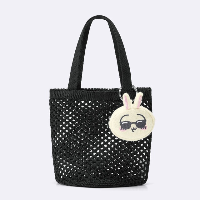 【ちいかわ×GU】「ポーチセットバッグ CHIIKAWA」2,290円／ちいかわ・ハチワレ・うさぎの3種類