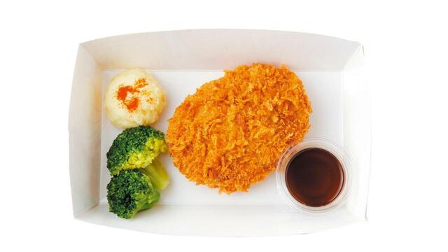 「テイクアウト／宅配 メンチカツ」＜1,010円＞【びっくりドンキーに「ハンバーグ屋のメンチカツ」が今年も登場】