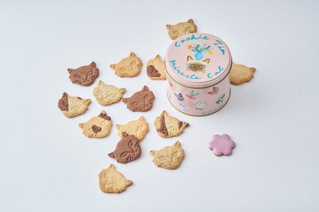 Miracle Cat Cookie Tin（“神様のいたずら”ネコクッキー缶）【ルミネ新宿50周年記念「SHINJUKU CAT MARCHE」】