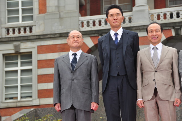 『HERO』完成報告会見／法務省・中庭にて