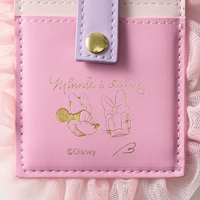 リボンモチーフパスケース「ミニー&デイジー」|¥4,490 (税込)