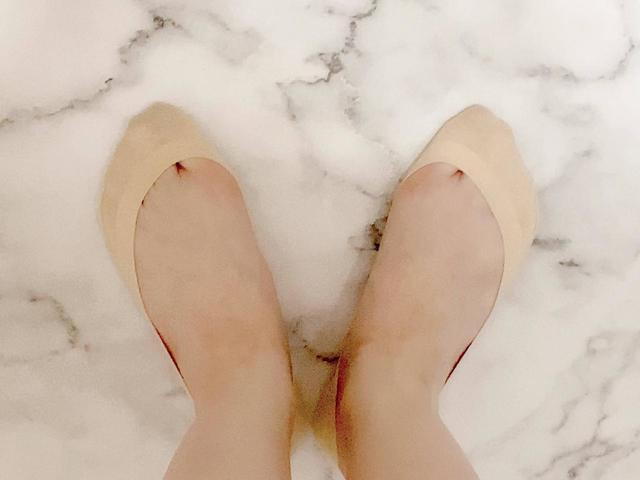 【無印良品】指の谷間が見えるくらいの浅履き