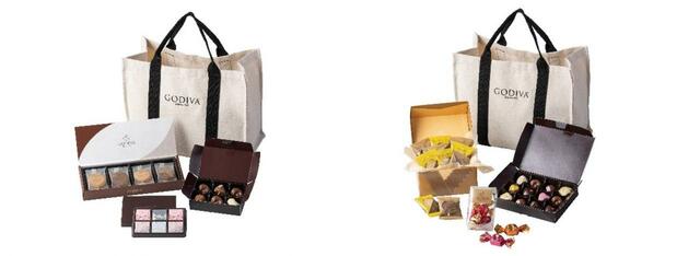 「商品イメージ」【ゴディバの「2023 ブラックフライデー ハッピーバッグ」 】