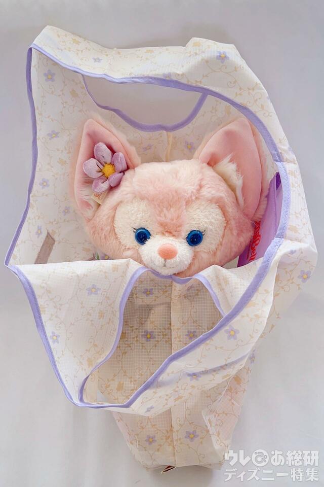 ショッピングバッグ（リーナ・ベルがデザインされた「PAUL ＆ JOE」プロデュースのスペシャルグッズ）サイズ感